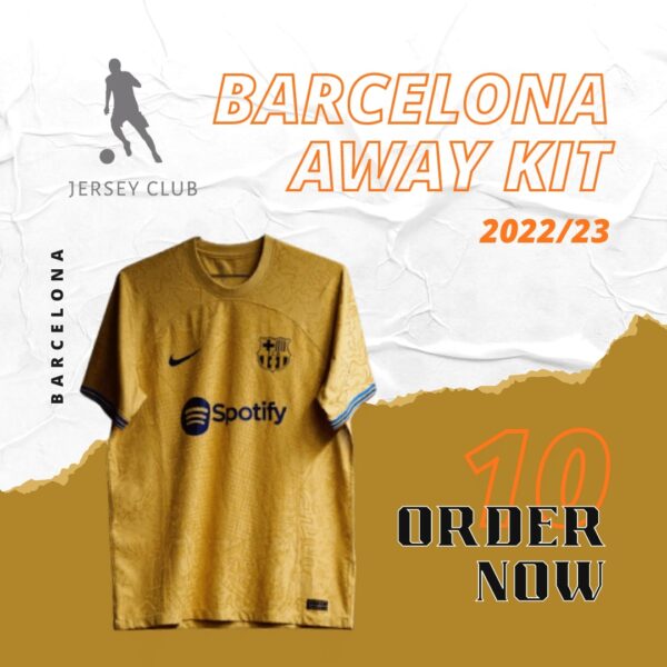 Barcelona Away Kit 22/23