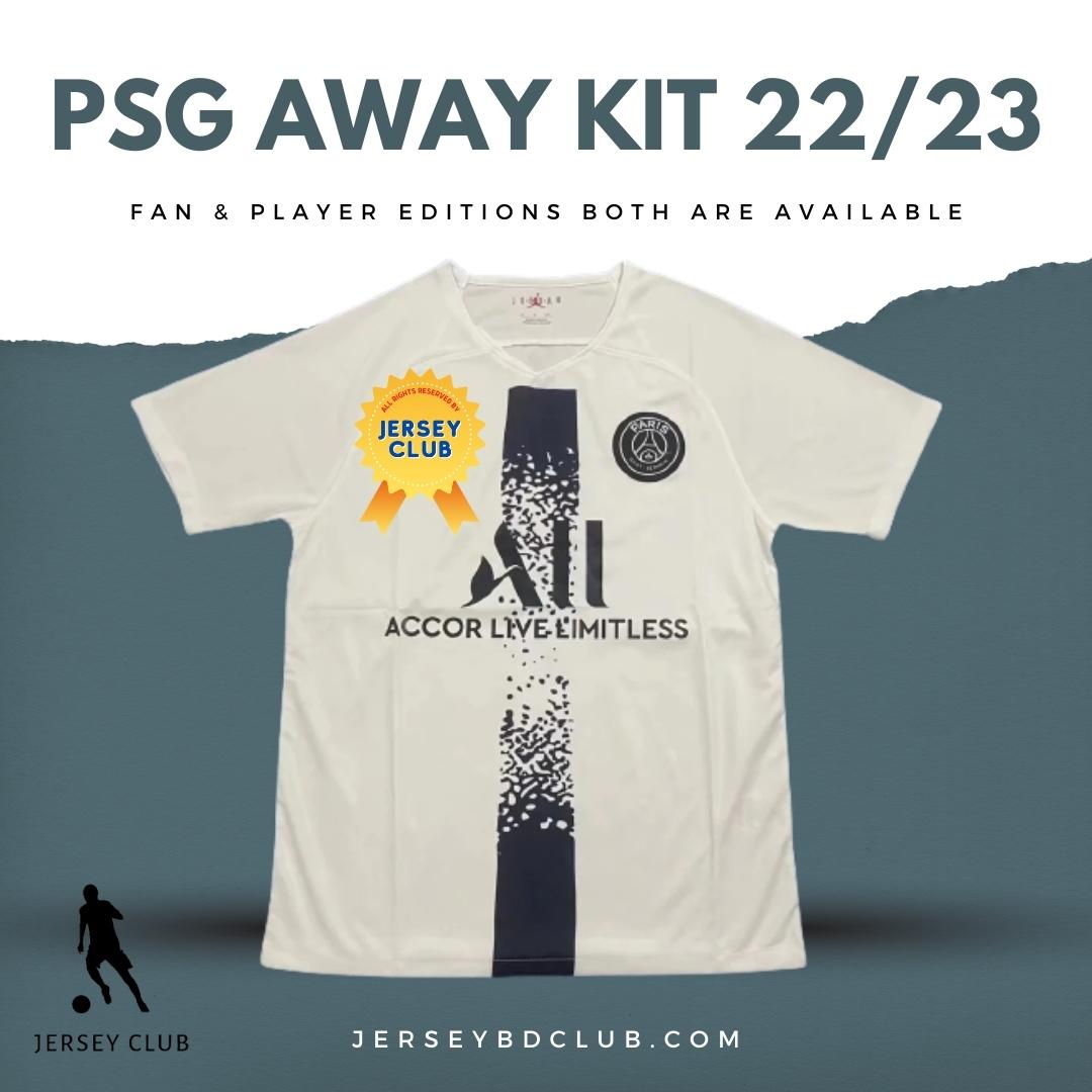 PSG Away Kit 22/23  Jersey Club BD