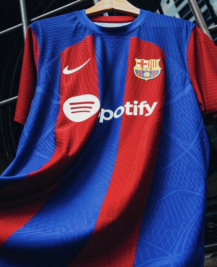 barcelona home jersey