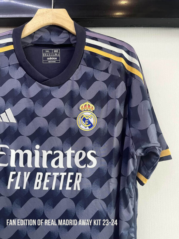 Real Madrid Away Kit 23/24 Fan Edition