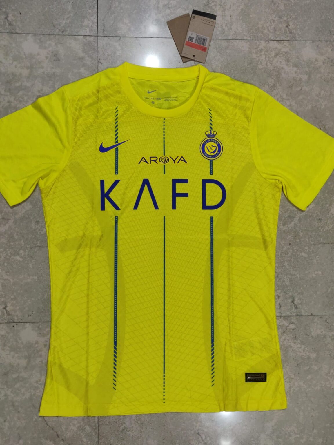 Al-Nassr Ronaldo #7 Soccer Jersey 23/24 Season - Lightweight, Breathable Fan Jersey