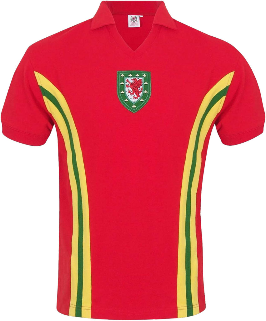 Retro Wales Football Shirt 1958 Home
