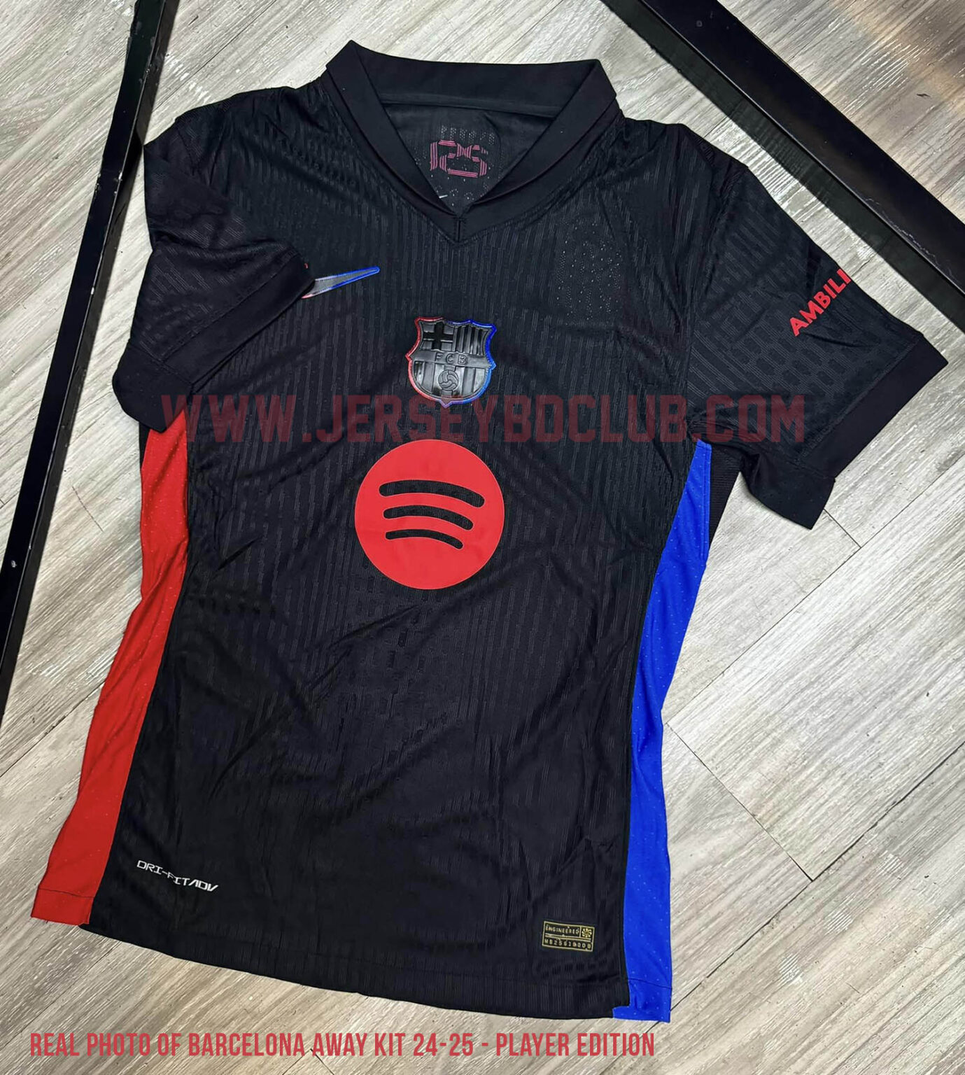 Barcelona Away Jersey 24/25 | Barcelona Black Jersey 2024 - Jersey Club BD