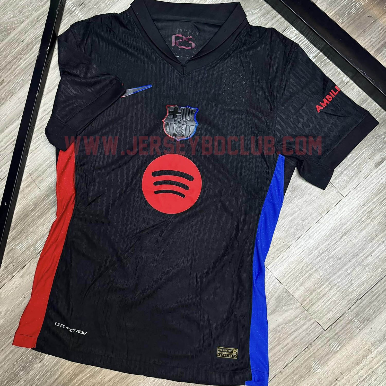 Barcelona black jersey outlet