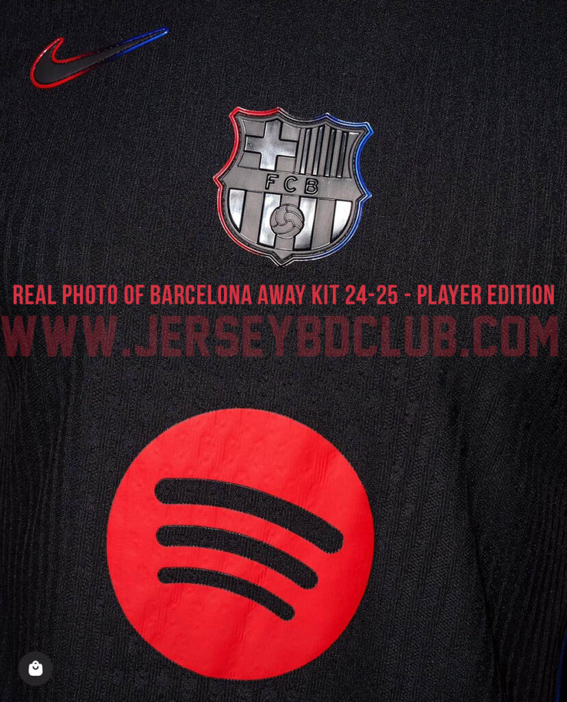 Barcelona Away Jersey 24/25 | Barcelona Black Jersey 2024 - Jersey Club BD