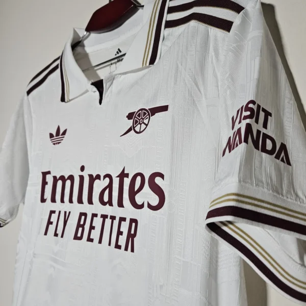 Arsenal White Jersey 2025