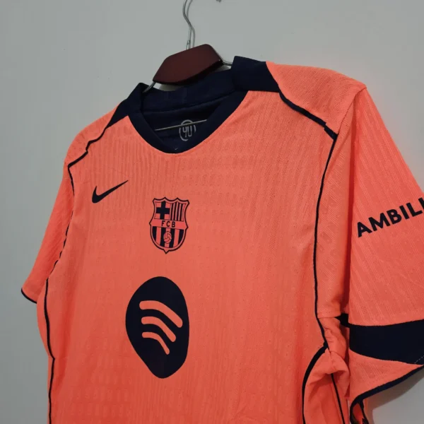Barcelona Orange Jersey 2025 BD